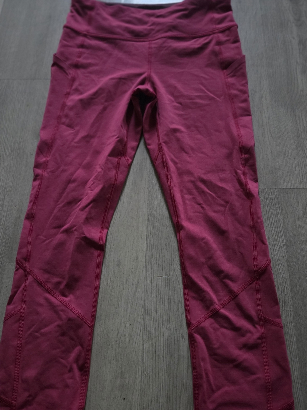 lululemon athletica Maroon/Purple Leggings